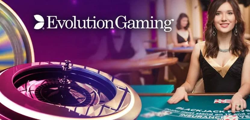 Evolution Gaming live casino on Winbox