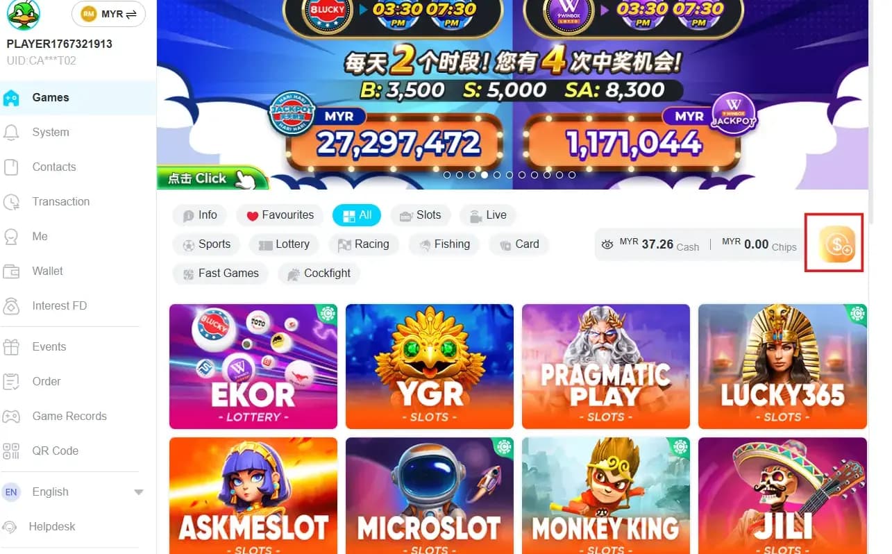 Winbox Gameplay Horse Betting Image