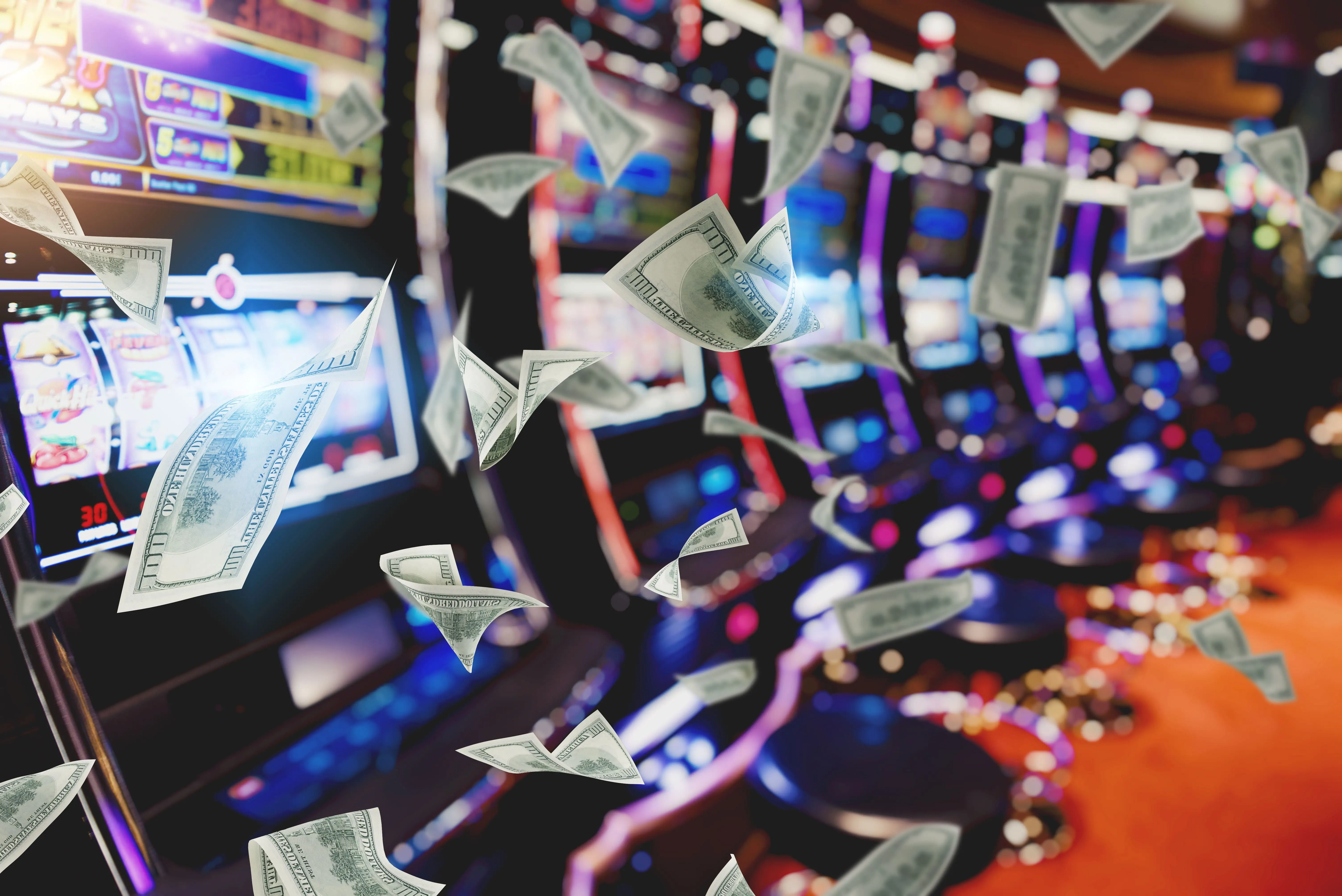在 online casino 环境中从 slot machine jackpot 分配奖金的 casino payout algorithm