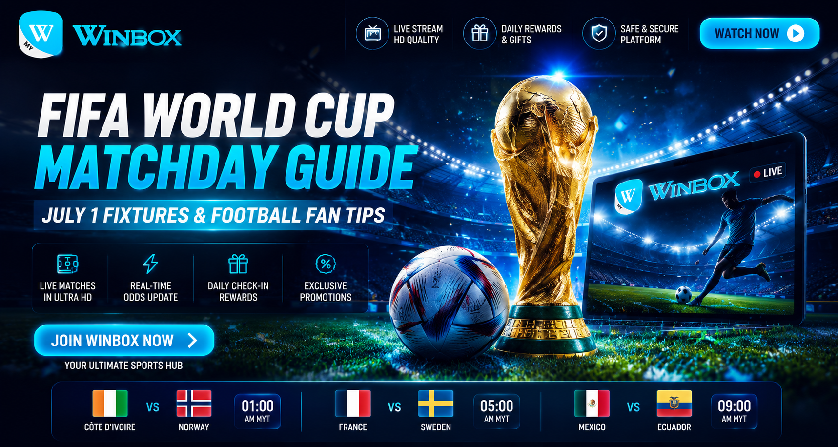 FIFA WORLD CUP MATCHDAY GUIDE
