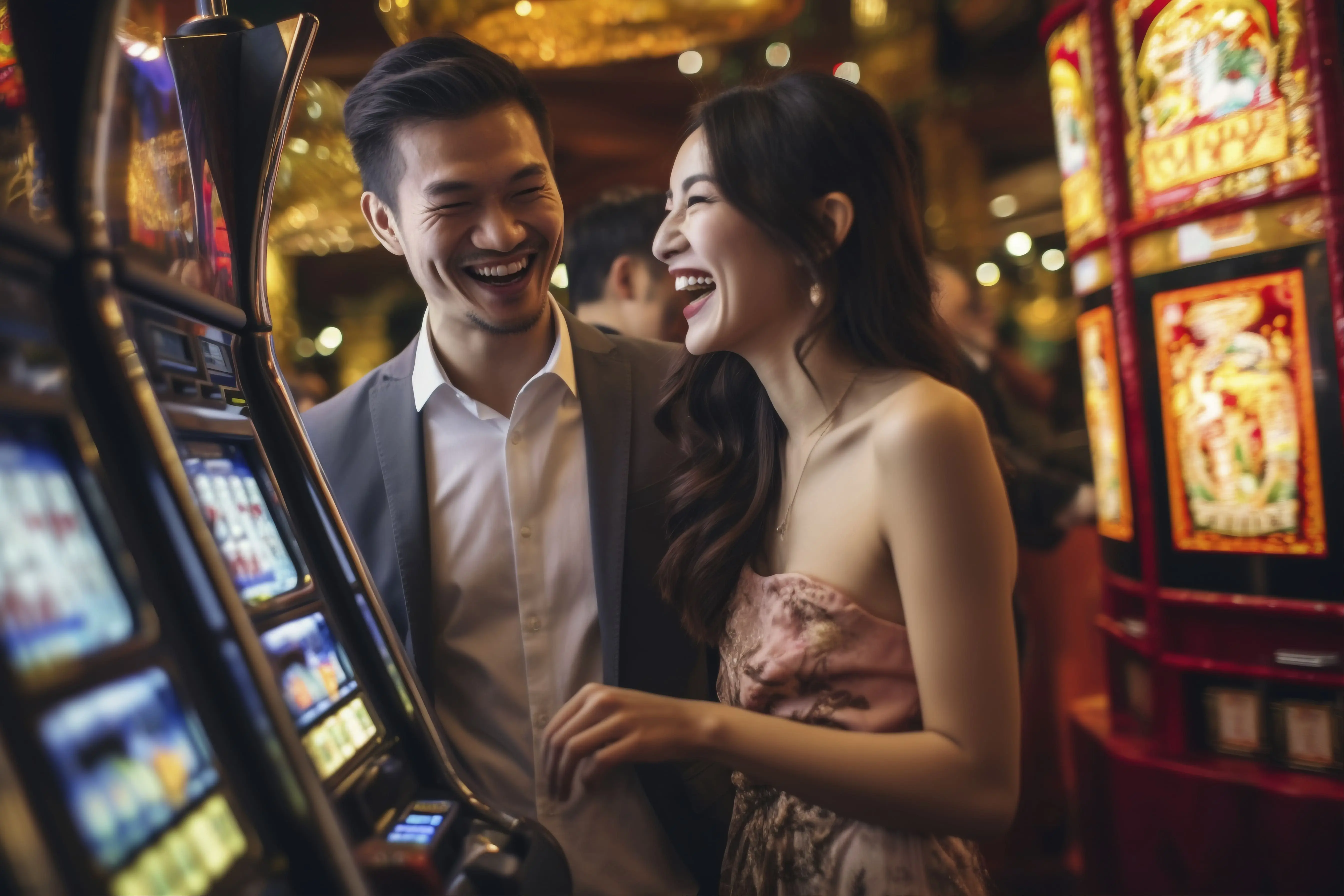 玩家在 Winbox Casino 享受 Lucky365 slot machines 和 casino games 体验