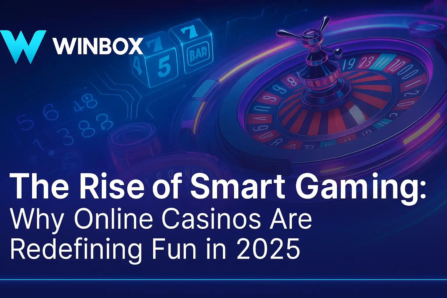 线上娱乐世界的发展比以往任何时候都快 — 而这场转型的核心就是 smart casino gaming。2025 年,线上赌场不再只是转动 reels 或下注;它关乎便利、创新和沉浸式体验。